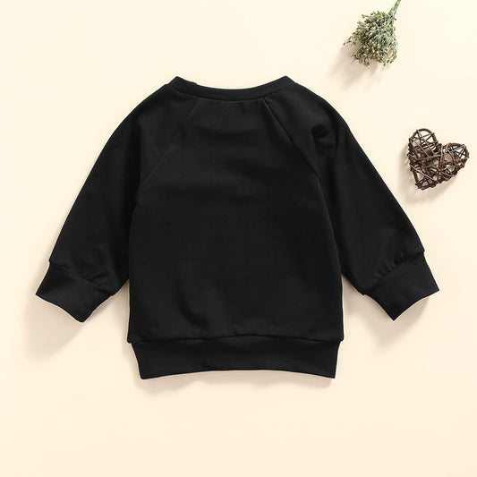 Infant Toddler Baby Girls Boys Mamas Girl Pullover Sweatshirt Top Long Sleeve Casual Sweater Blouse Fall Clothes Outfits