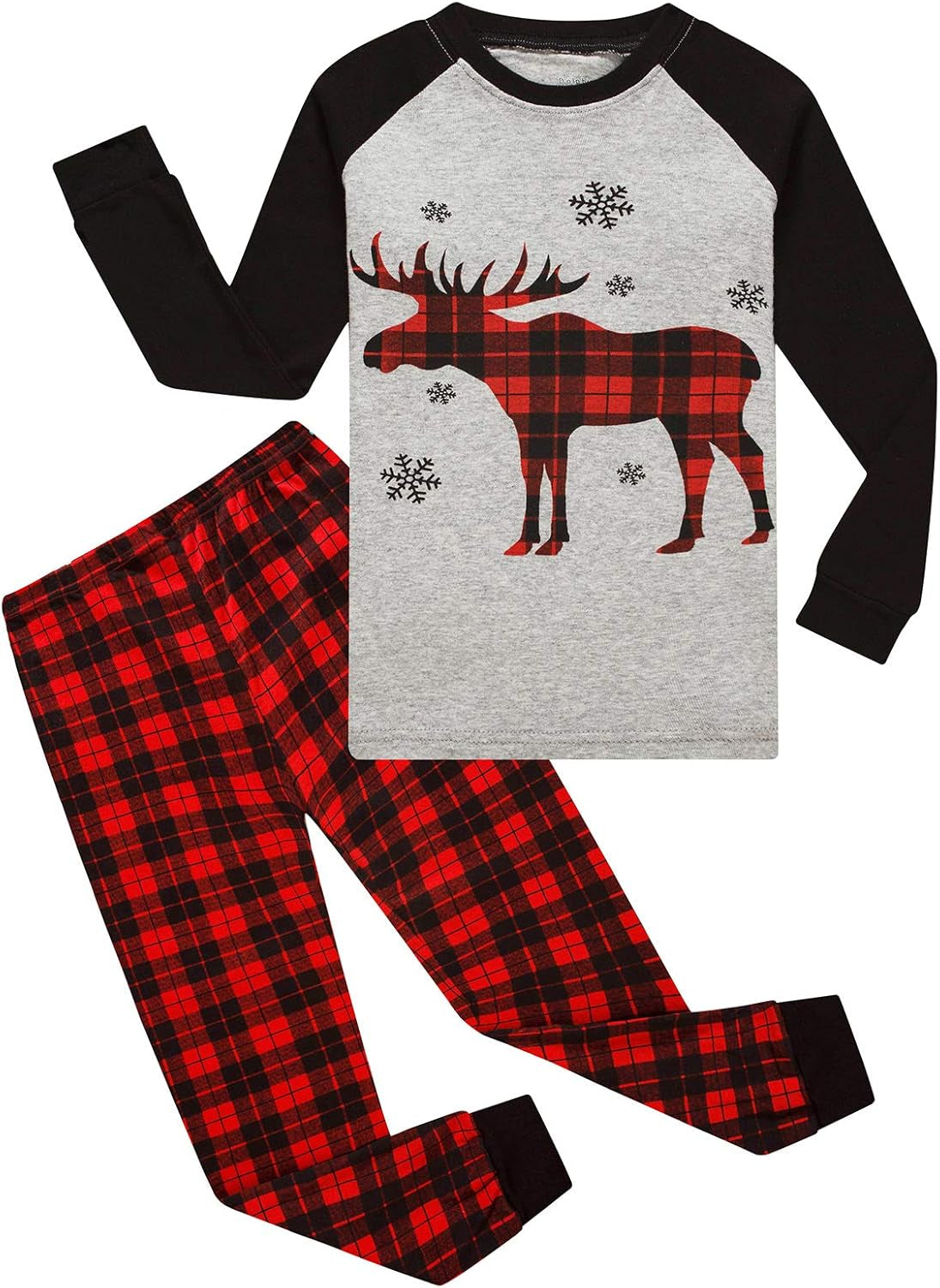 Boy Pajamas Long Sleeve Cotton Kids Clothes Toddler Boys Sleepwear