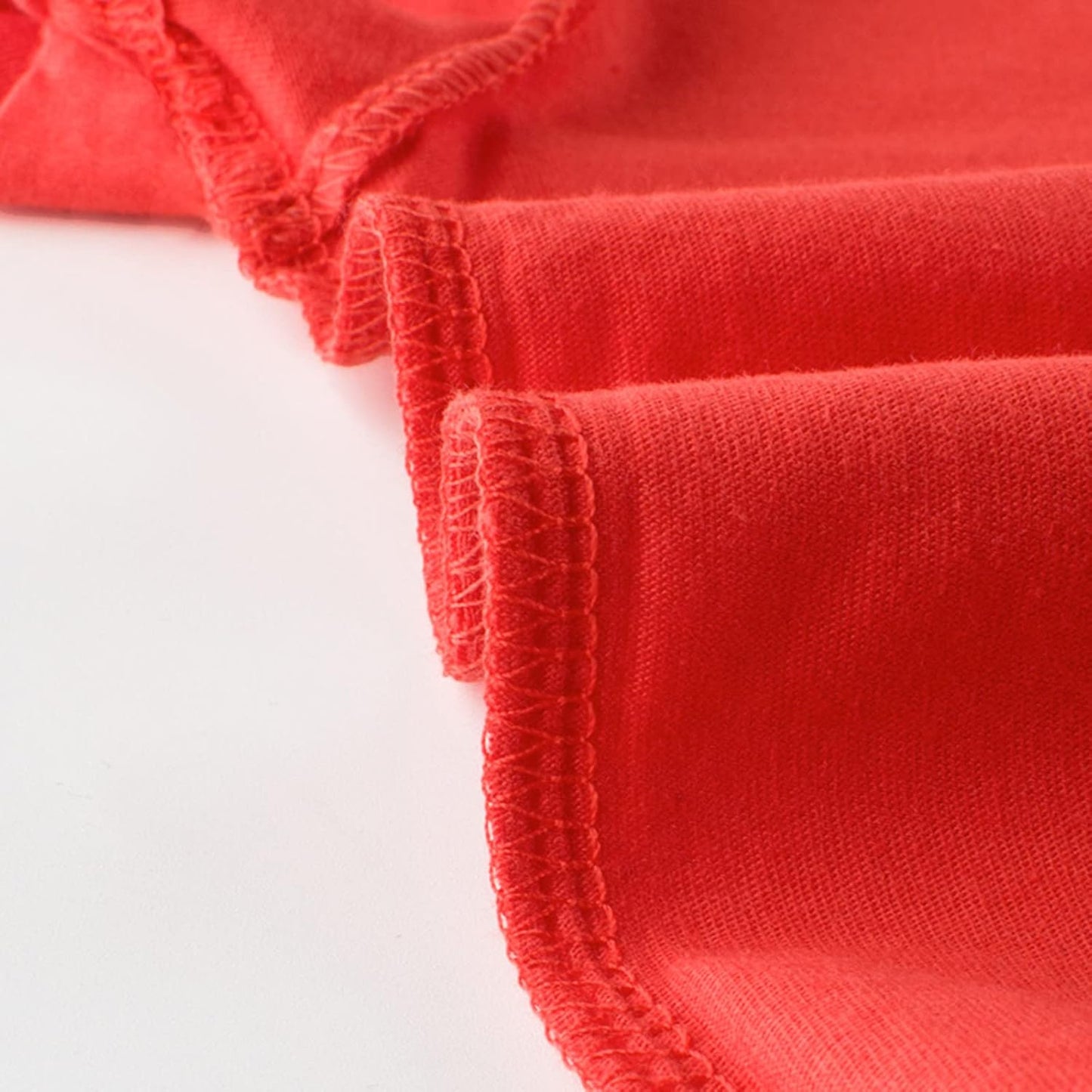 Toddler Kids Girls Boys Short Sleeve Basic T Shirt Casual Summer Tees Shirt Tops Solid Color Boy Clothes (Red, 3 Years)