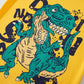 Cute Kids Clothes Set for Toddler Kids Baby Boys Summer Cartoon Cool Dinosaur Short Sleeve Crewneck T (White, 5-6 Years)