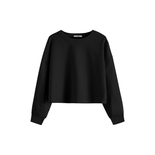 Girls' Crop Sweatshirt