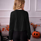 Girls Crop Tops Kids Long Sleeve Pullover Sweatshirts for 5-12 Years