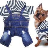 Pet Denim Jumpsuit