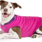 Duluth Double Fleece Dog Coat Pullover – Soft, Warm Dog Clothes, 4-Way Stretch Pet Sweater – Machine Washable, All-Season, Mulberry/Fuchsia, Size 6