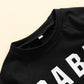 Infant Toddler Baby Girls Boys Mamas Girl Pullover Sweatshirt Top Long Sleeve Casual Sweater Blouse Fall Clothes Outfits