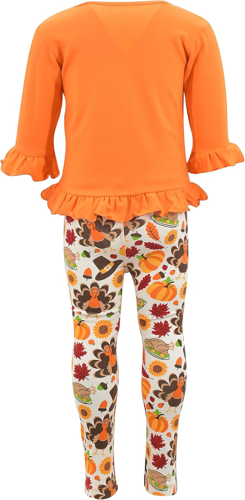 Girls Toddlers Kids Clothes 2Pc Long Sleeve Graphic Shirt with Leggings Set