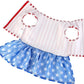 Dog 4Th of July Costume and Hat, Pet Puppy 4Th of July Outfit Clothes Patriotic Striped Dress for Small Medium Dog Cat