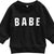 Infant Toddler Baby Girls Boys Mamas Girl Pullover Sweatshirt Top Long Sleeve Casual Sweater Blouse Fall Clothes Outfits