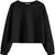 Girls Crop Tops Kids Long Sleeve Pullover Sweatshirts for 5-12 Years
