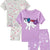 Little Girls Cotton Short Pajamas Summer Kids Clothes Toddler Toddler Pjs Sets